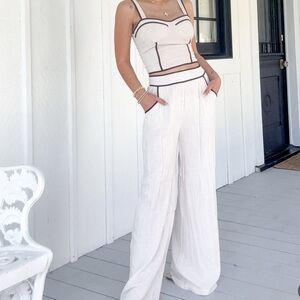 Sienna Sky Black & White Two Piece Outfit